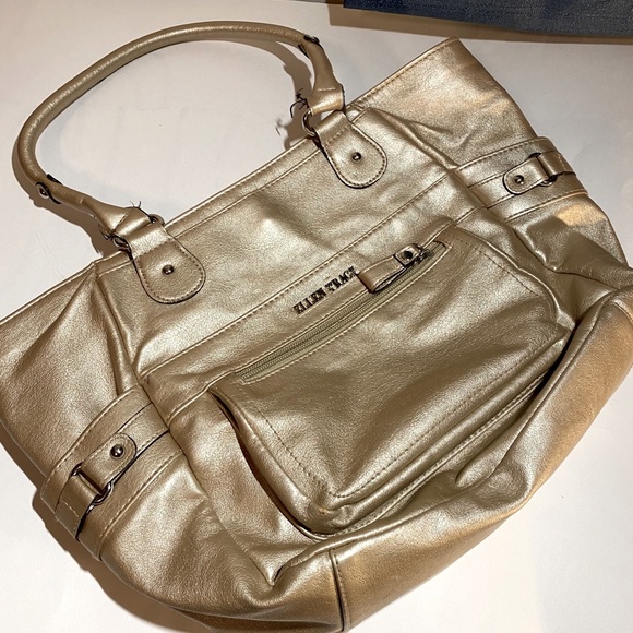 Ellen Tracy Silver Purse - Picture 1 of 2